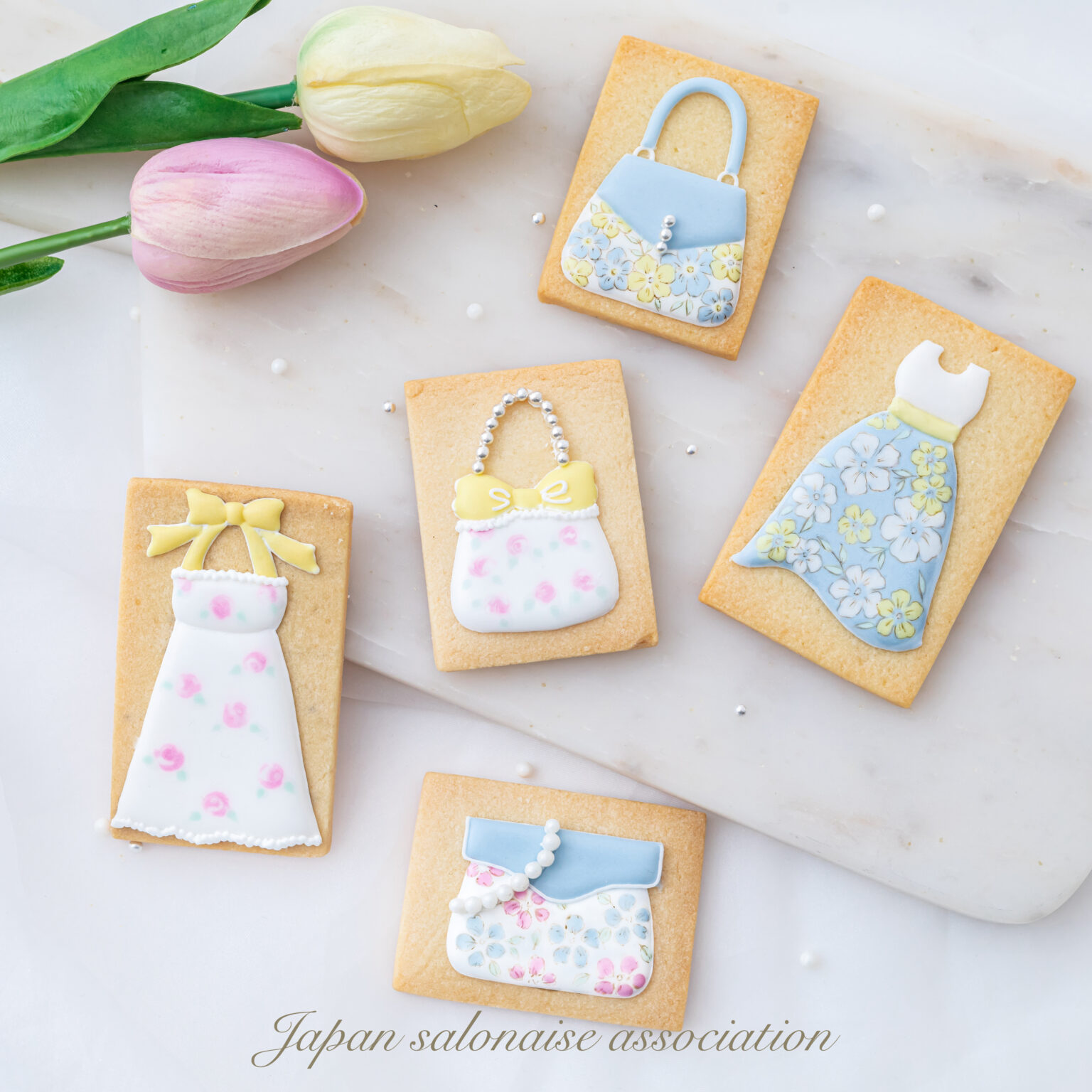 JSAフラワープリント - MÉLODIE du GÂTEAU